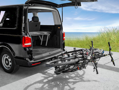 Porte-vélos 2 vélos PREMIUM II PLUS spécial grand hayon - EUFAB