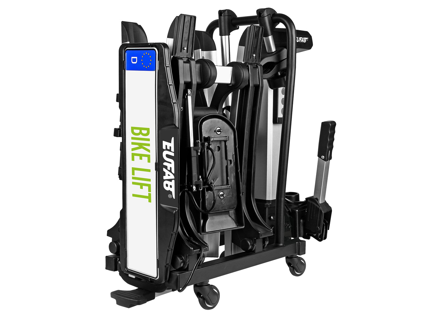 Porte-vélos 2 vélos avec système de levage électrique Bike Lift V2 - EUFAB