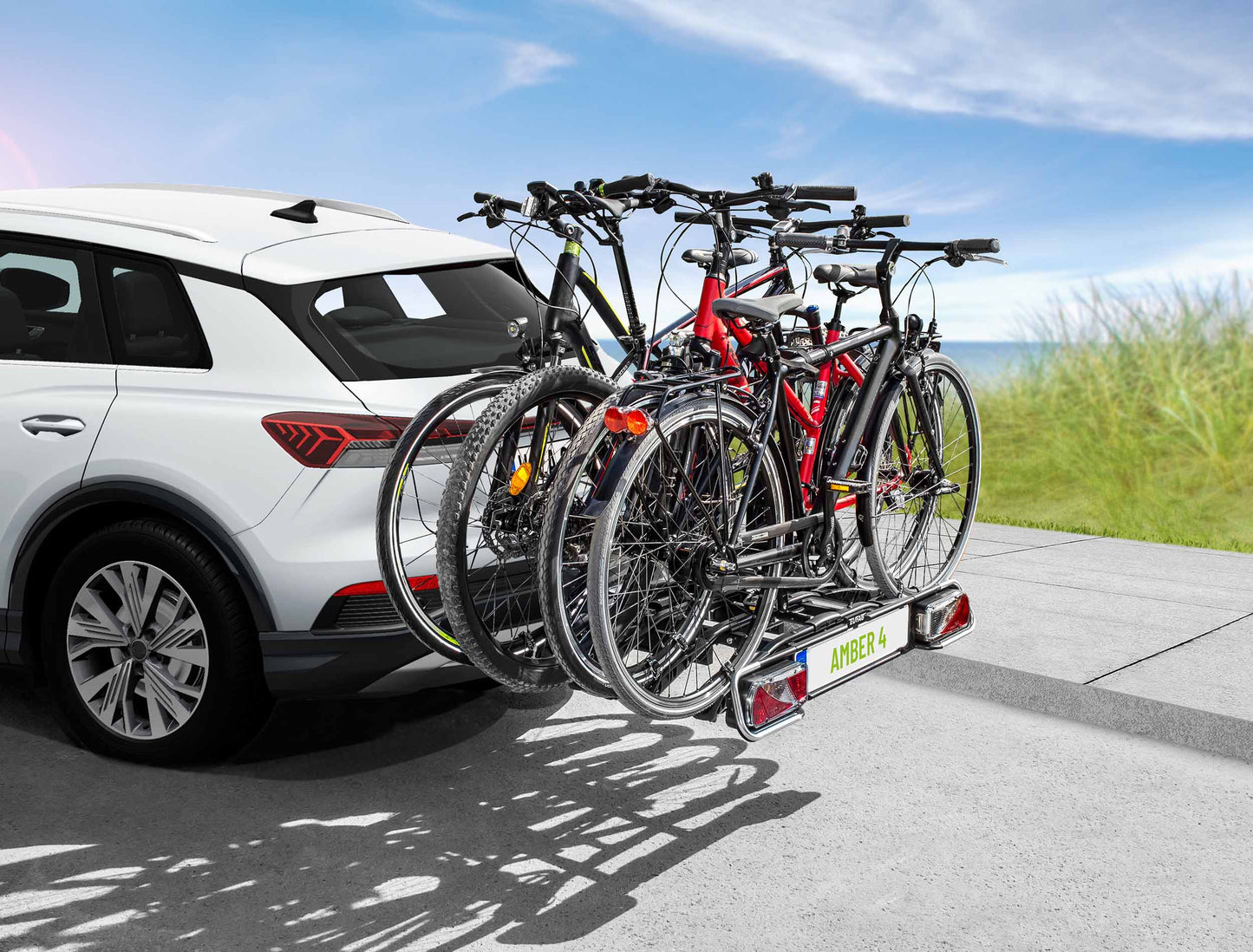 Porte-vélos 4 vélos Amber IV - EUFAB - Prise 13 broches