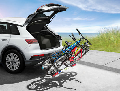 Porte-vélos 2 vélos basculant sur attelage CROW PLUS - EUFAB