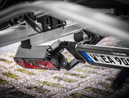 Porte-vélos 2 vélos spécial Portes battantes Fourgon SD260 Silver - EUFAB