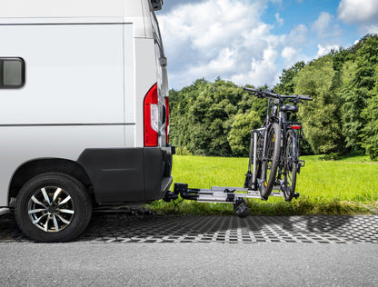 Porte-vélos 2 vélos spécial Portes battantes Fourgon SD260 Silver - EUFAB