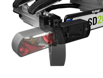 Porte-vélos 2 vélos spécial Portes battantes Fourgon SD260 Silver - EUFAB