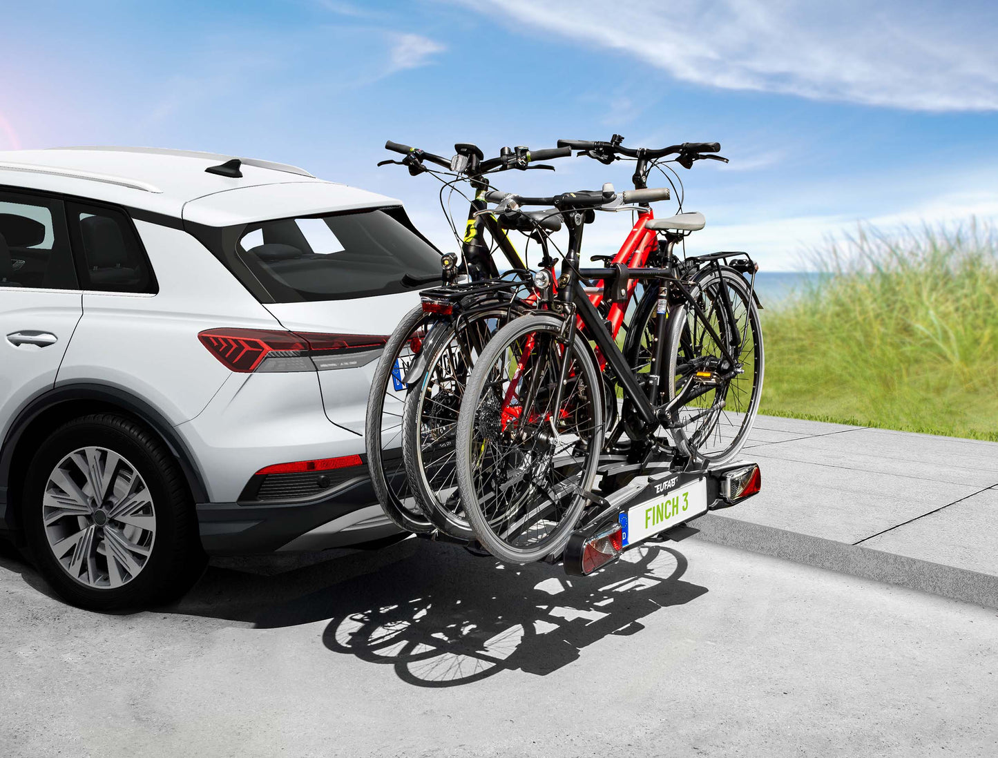 Porte-vélos 3 vélos plateforme FINCH III - EUFAB