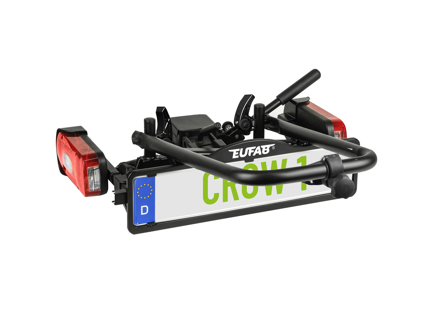 Porte-vélos 1 vélos sur attelage CROW 1 - EUFAB