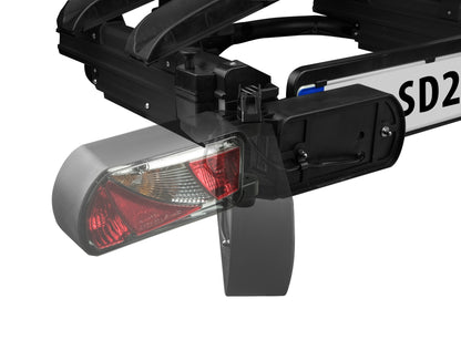 Porte-vélos 2 vélos SD260 BLACK spécial Fourgon et Portes battantes - EUFAB