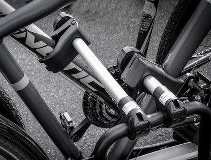 Porte-vélo EUFAB : Fixe-cadre à pince Long Amovible Ø 25 + 30 mm Antivol - Porte-vélos EUFAB