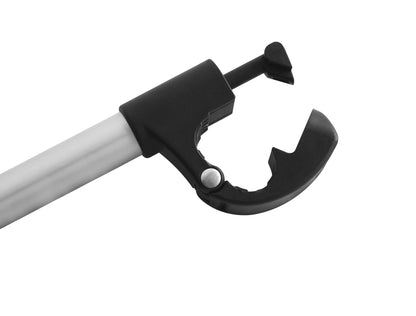 Porte-vélo EUFAB: Fixe-cadre Court Amovible Ø 25 + 30 mm Antivol avec Collier de serrage - Porte-vélos EUFAB