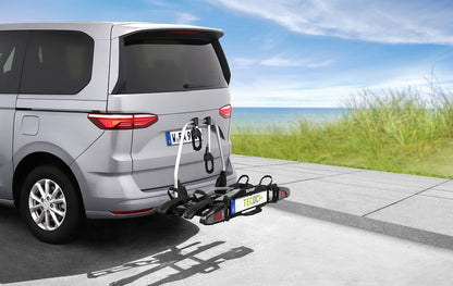 Porte-vélos 2 vélos TECDC1+ pour véhicules à feux leds et grand hayon  - EUFAB