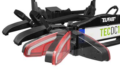 Porte-vélos 2 vélos TECDC1+ pour véhicules à feux leds et grand hayon  - EUFAB