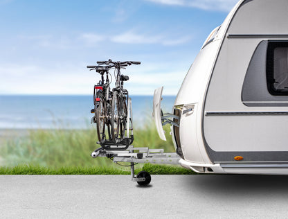 Porte-vélos 2 vélos BS260 pour flèche de caravane ou de remorque - EUFAB