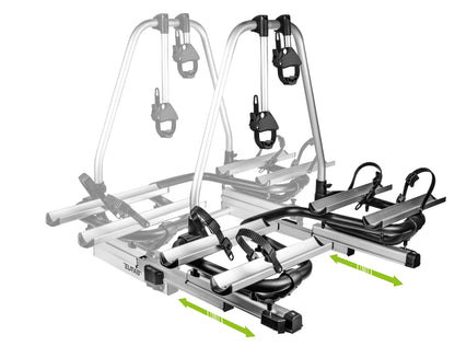 Porte-vélos 2 vélos BS260 pour flèche de caravane ou de remorque - EUFAB