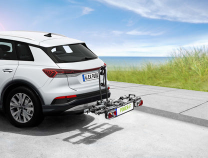 Porte-vélos 2 vélos sur attelage POKER-F pliable et basculant - EUFAB