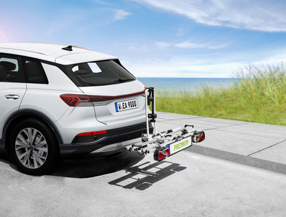 Porte-vélos 2 vélos sur attelage PREMIUM pliable et basculant - EUFAB