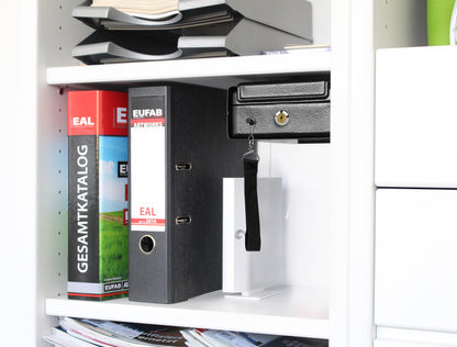 Mini coffre fort acier et velour