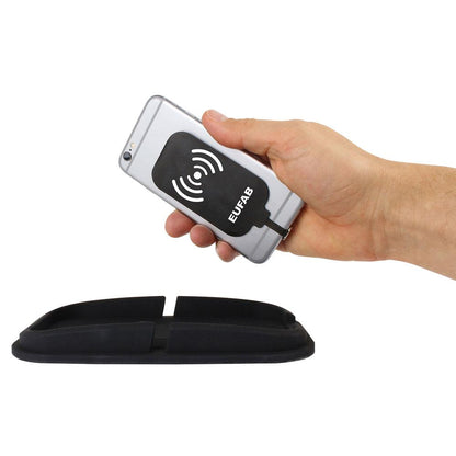 Récepteur à induction sans fil EUFAB pour connecteur iPhone 5 et plus