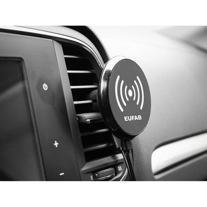 Support magnétique EUFAB pour smartphone avec chargeur à induction sans fil