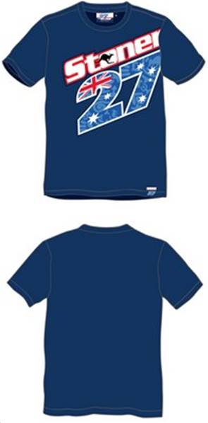T-Shirt Stoner 27 Bleu