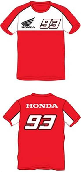 T-Shirt Dual Honda-MM93 Rouge