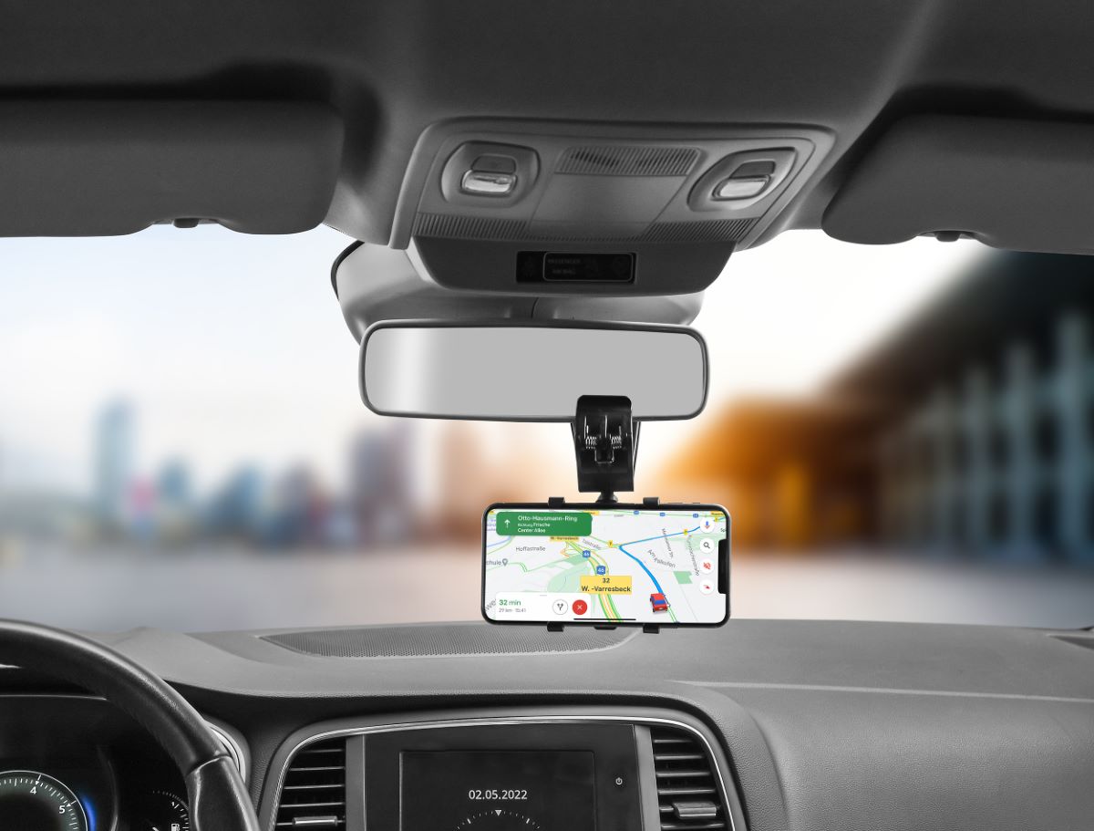 Support de smartphone pour grille d'aération