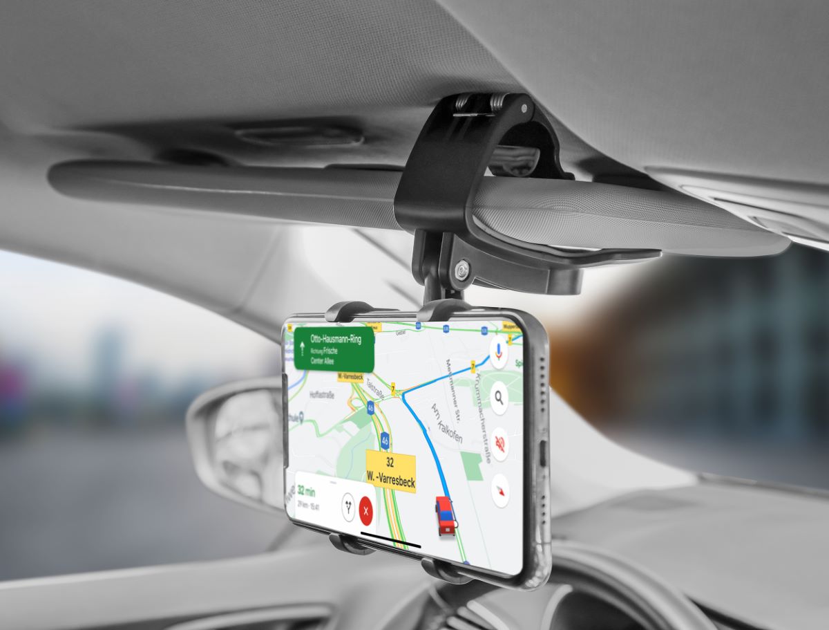 Support de smartphone pour grille d'aération