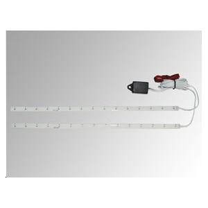 Strip light 2x15 LEDs bleues