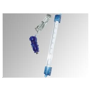 Tube 9 LEDs bleues 20 cm