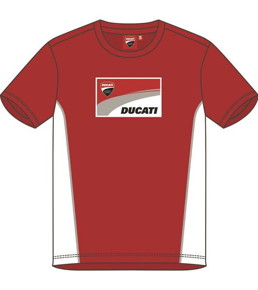 Contrast Sides Ducati T-Shirt