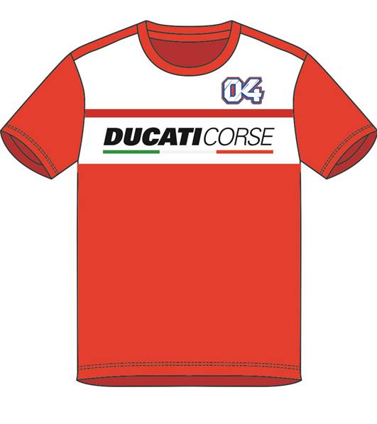 GP GRUPPO PRITELLI Polo - Logo Ducati (IT, Testo, S, Regular, Regular, Nero