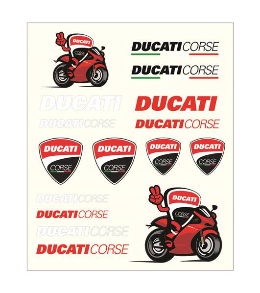 Ducati Medium Stickers