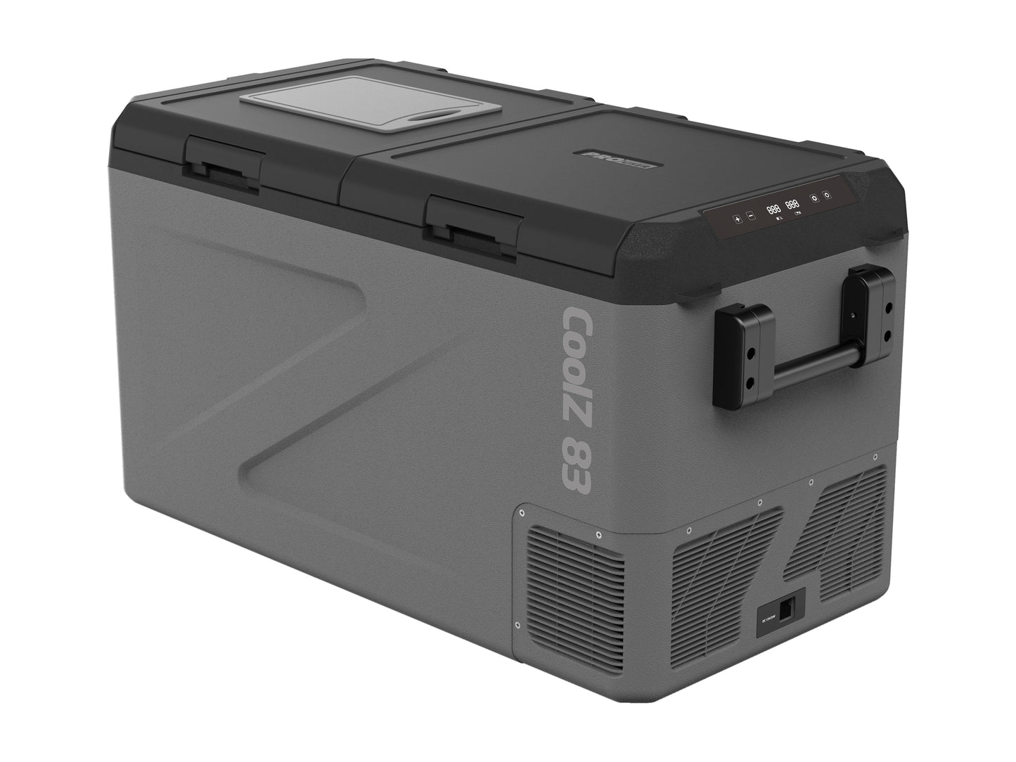 Glacière à compresseur Pro-User CoolZ 83L – Double zone, 12V/24V/230V, -20°C à +20°C
