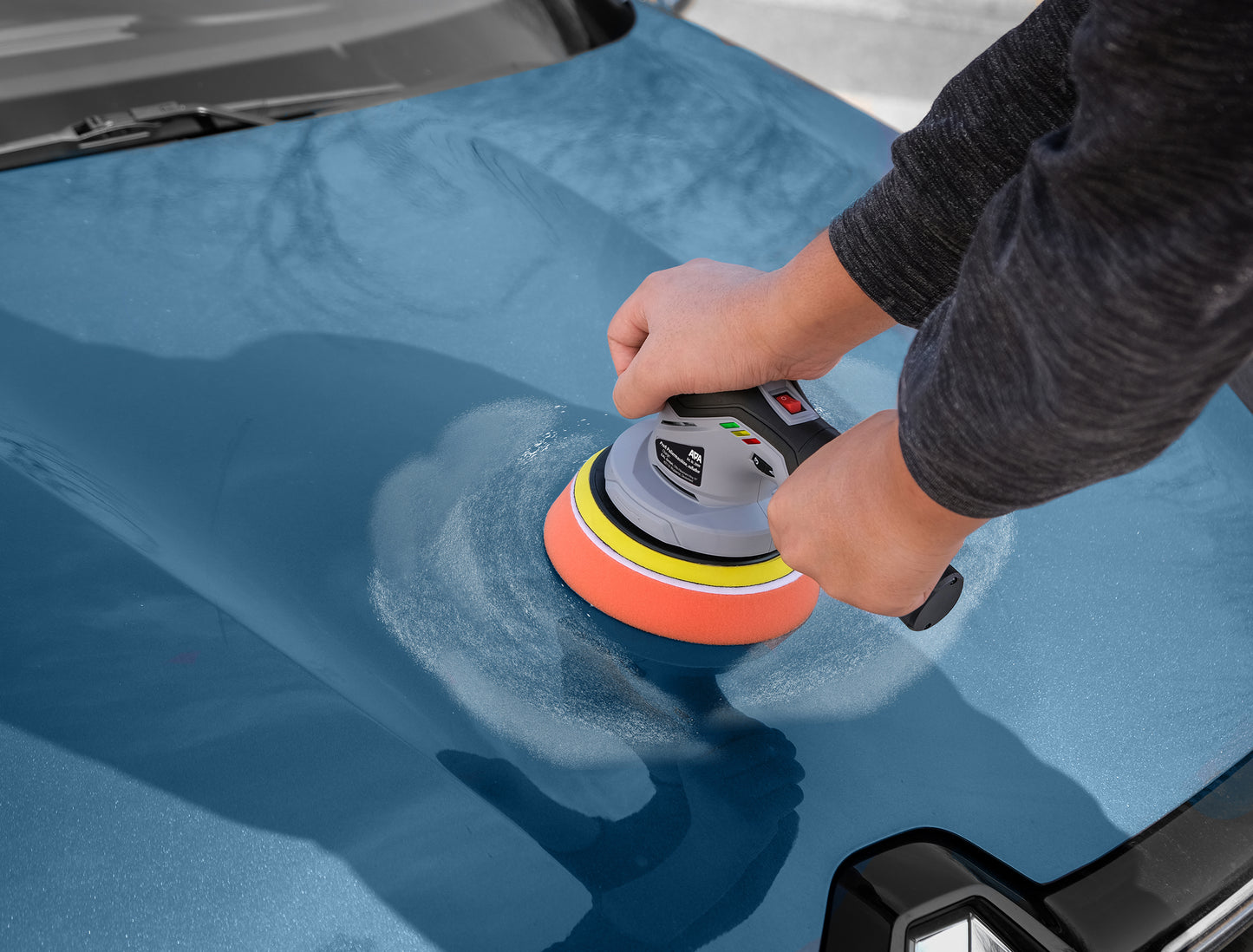 Polisseuse professionnelle sans fil rechargeable