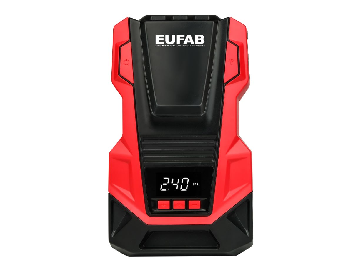 Compresseur Dual Power avec branchement 12V et 230V - Eufab
