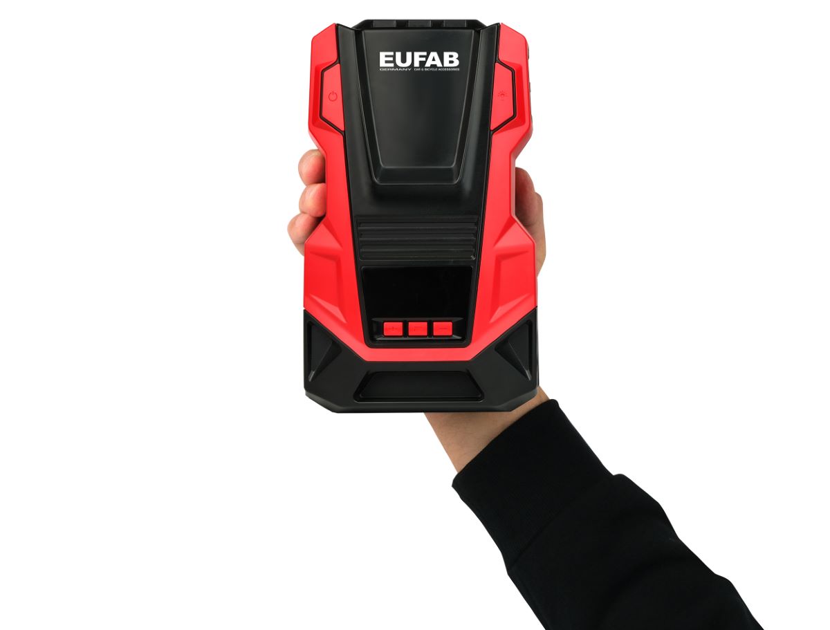 Compresseur Dual Power avec branchement 12V et 230V - Eufab