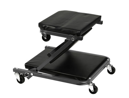 Chariot de visite mécanicien et tabouret 2 en 1