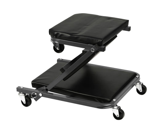 Chariot de visite mécanicien et tabouret 2 en 1