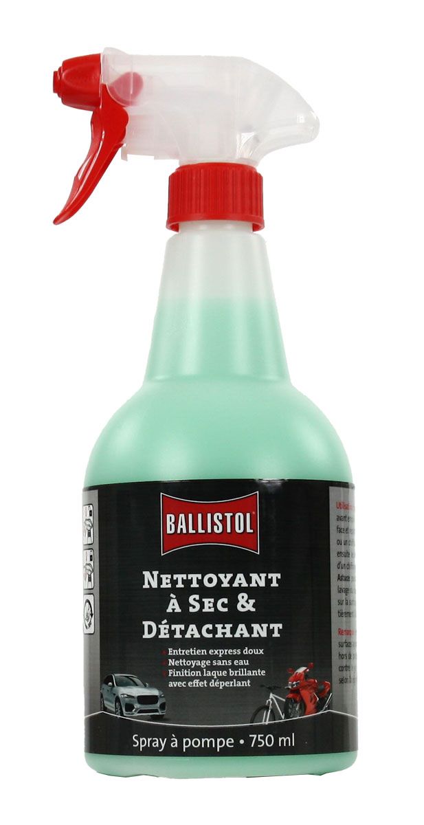 Spray Nettoyant à sec et Détachant BALLISTOL 750 ml