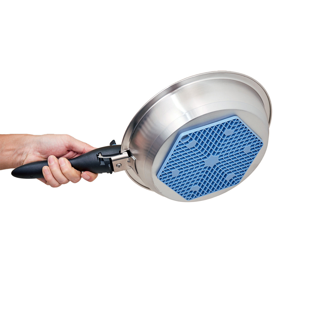 Poêle empilable 24 x 5 cm de 2,1 litres en Inox - Cookvision