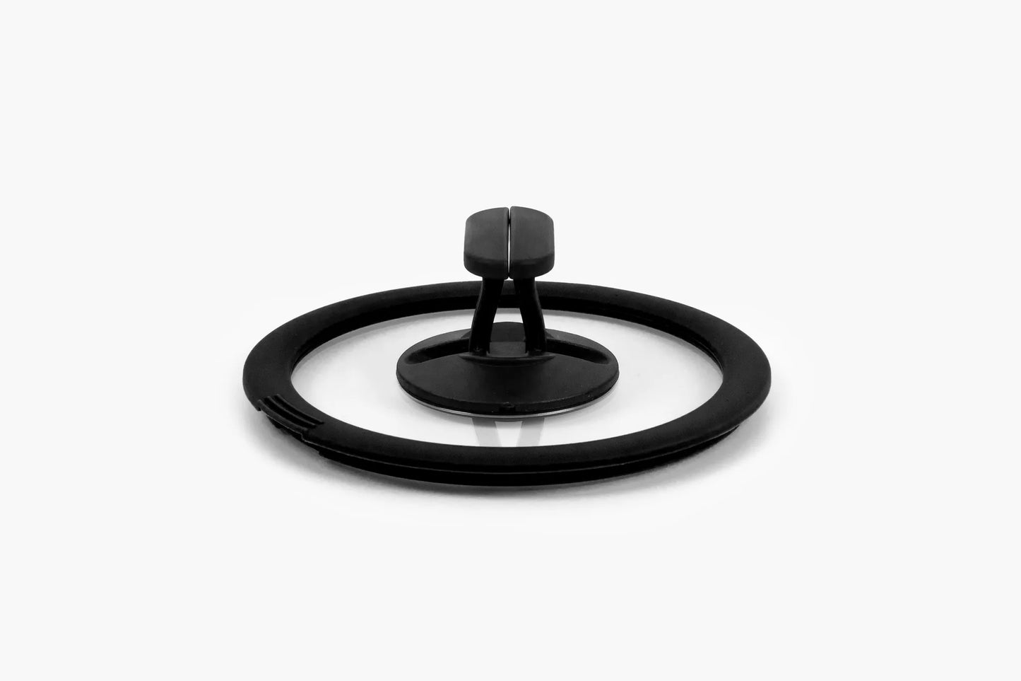 Couvercle empilable en verre noir, diamètre 16 cm - Cookvision