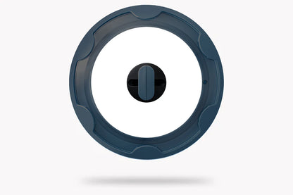 Couvercle gourmet en verre noir, diamètre 28/24 cm - Cookvision