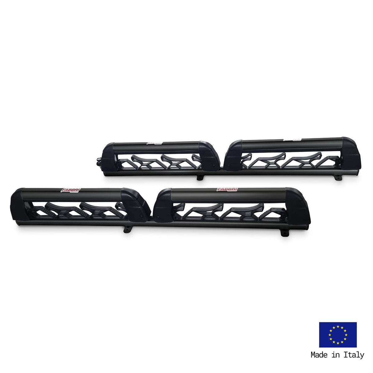 Kit de conversion porte-skis et snowboards FABBRI BICI CAMPER VAN BLACK