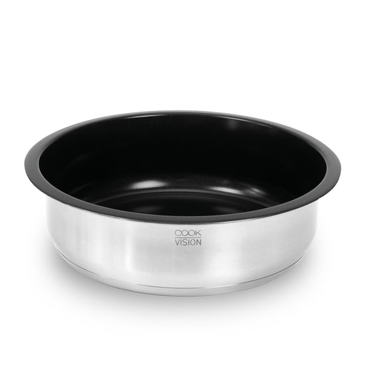 Sauteuse empilable cookvision 28 x 9 cm avec revêtement antiadhésif - Cookvision