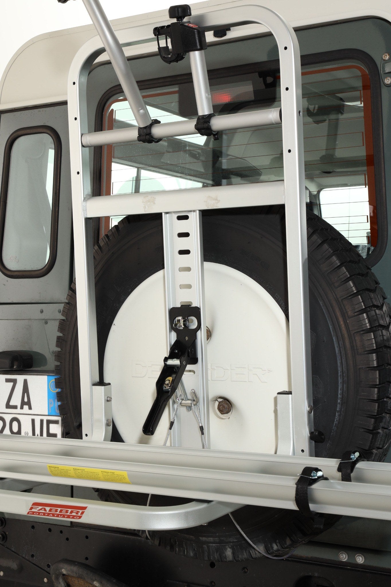 Porte-vélos roue de secours GRINGO BICI pour 4x4 et SUV - FABBRI