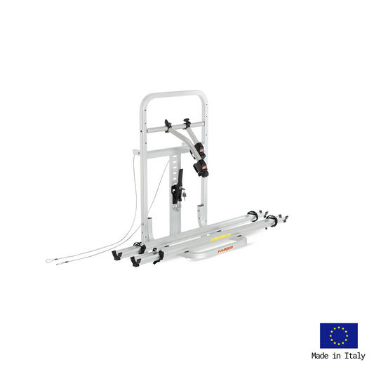 Porte-vélos sur roue de secours GRINGO BICI pour 4x4 et Pickup - FABBRI