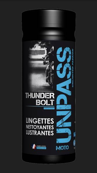 UNPASS THUNDERBOLT PECHE 35 lingettes spécial 2 roues