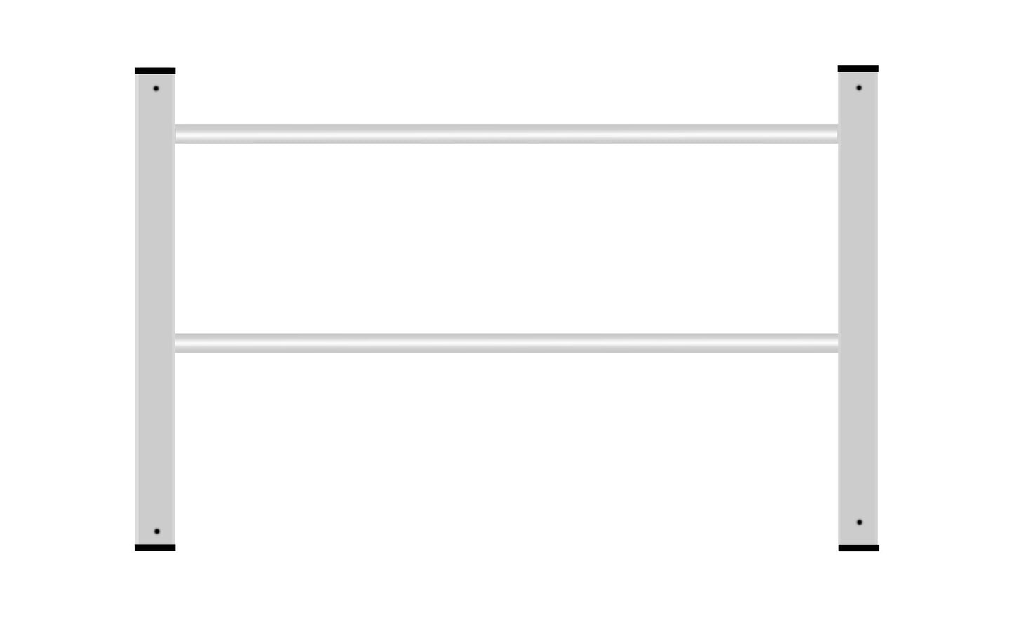 Pièce Porte-vélo Eufab: Support de base avec mécanisme de rallonge
