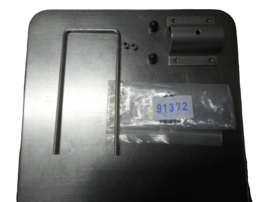 Pièce Porte-vélo Eufab: Kit de fixation du timon Vis en U + bande métallique