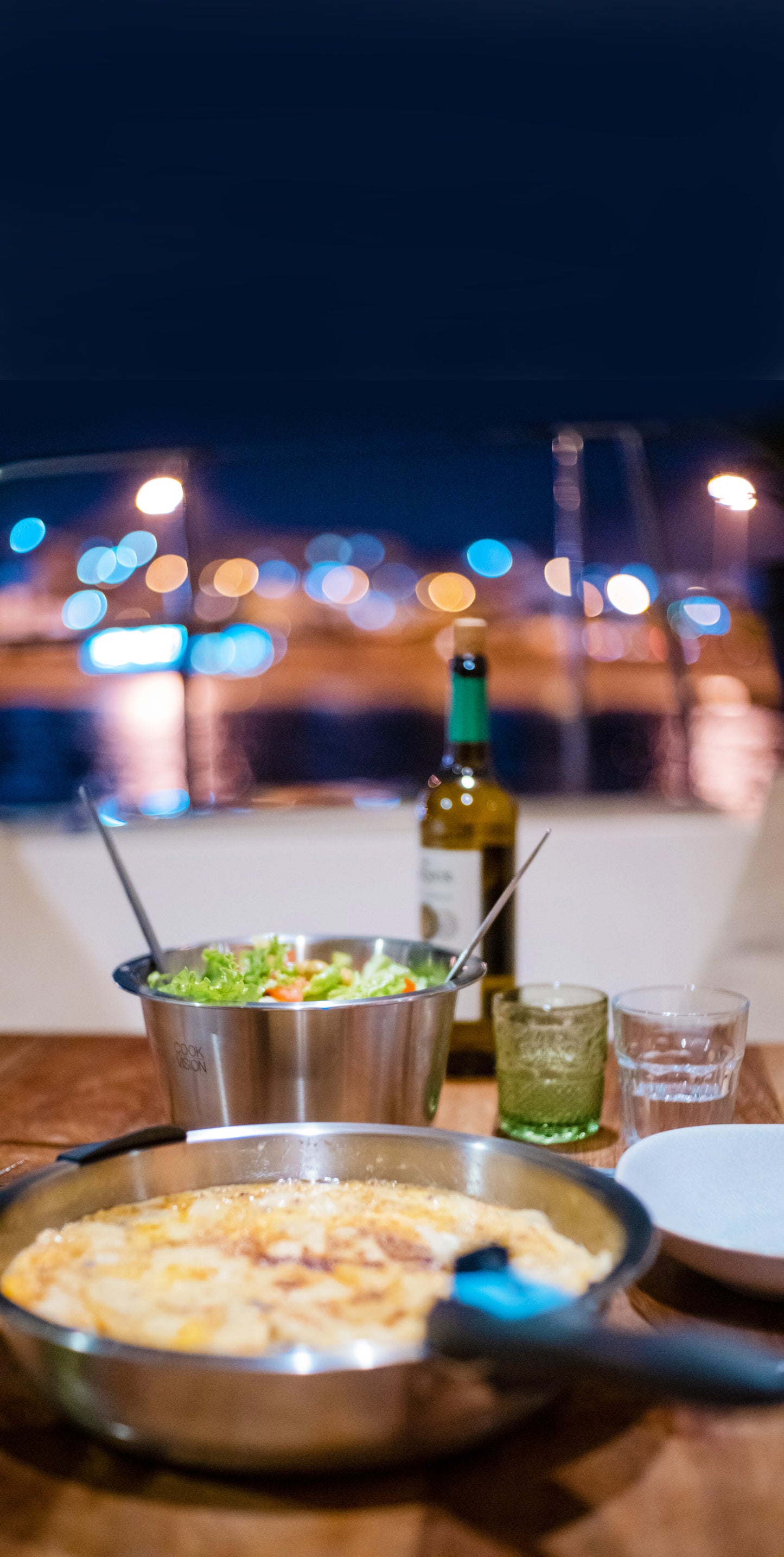 Sauteuse empilable cookvision 28 x 9 cm en Inox