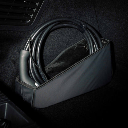 Renault 4, Renault 5, Kangoo-e, bac de rangement des câbles électriques