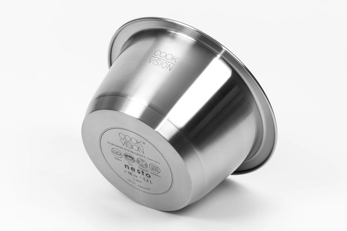 Casserole à lait antiadhésive empilable 16 x 8,5 cm de 1,3 litres - Cookvision